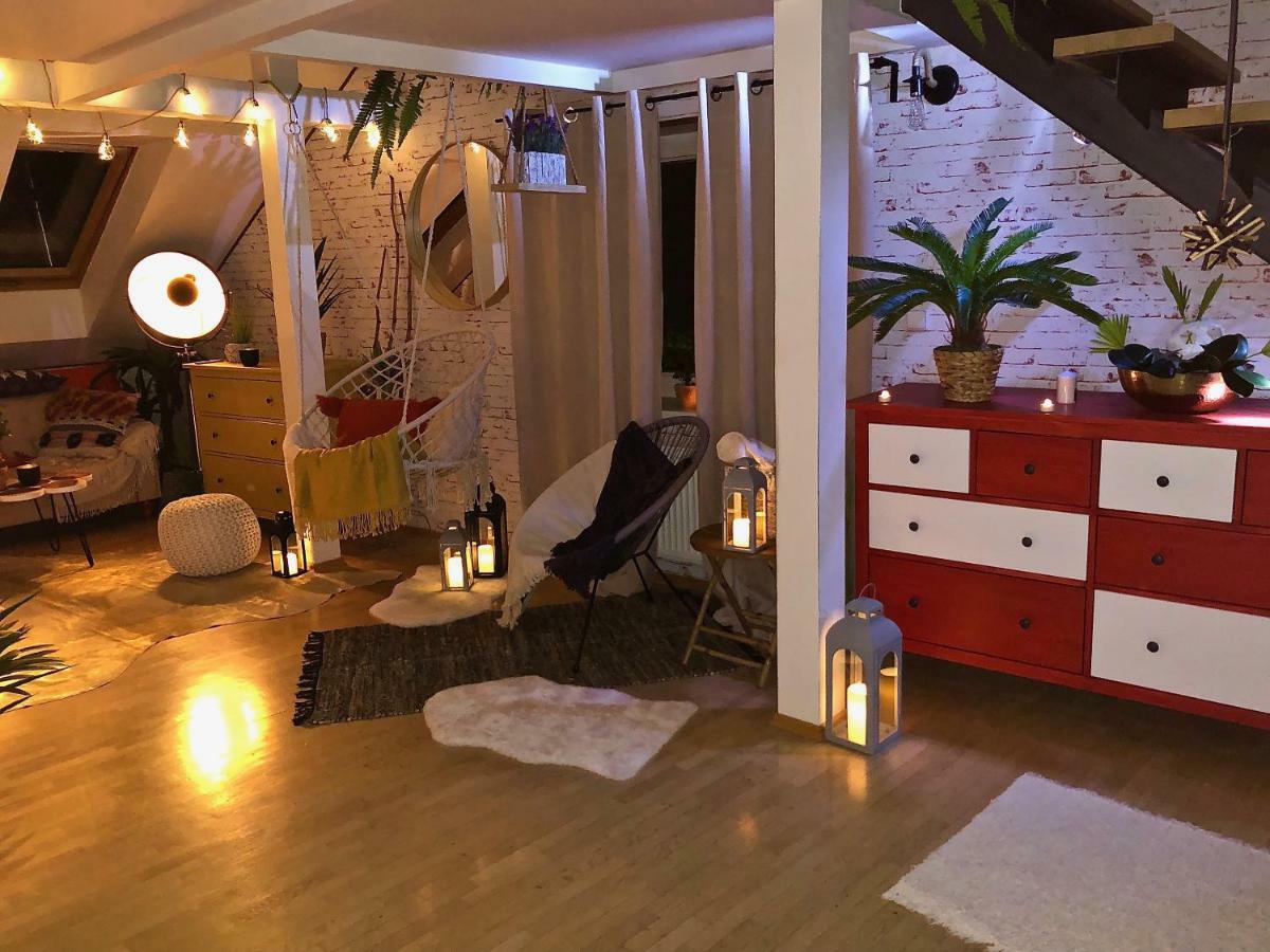 Duplex With Quite Terrace On Wenceslas Sq. Praag